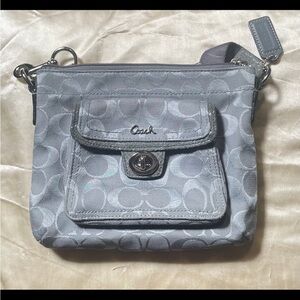 Coach Gray Penelope Crossbody Bag
